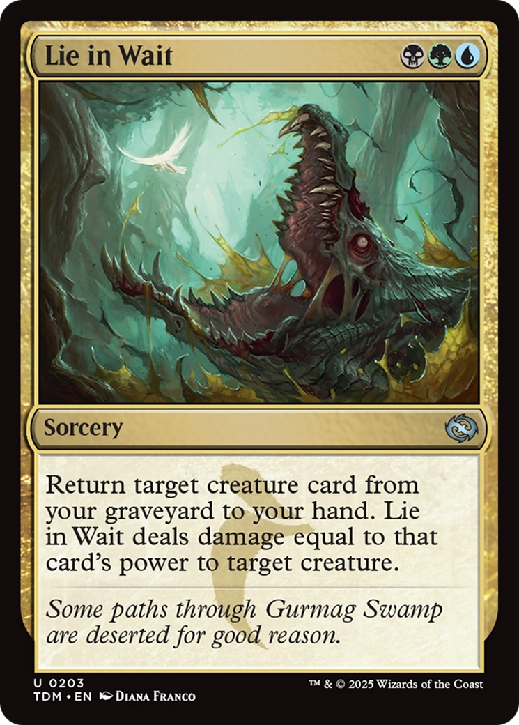 {@C} Lie in Wait [Tarkir: Dragonstorm][TDM 203]