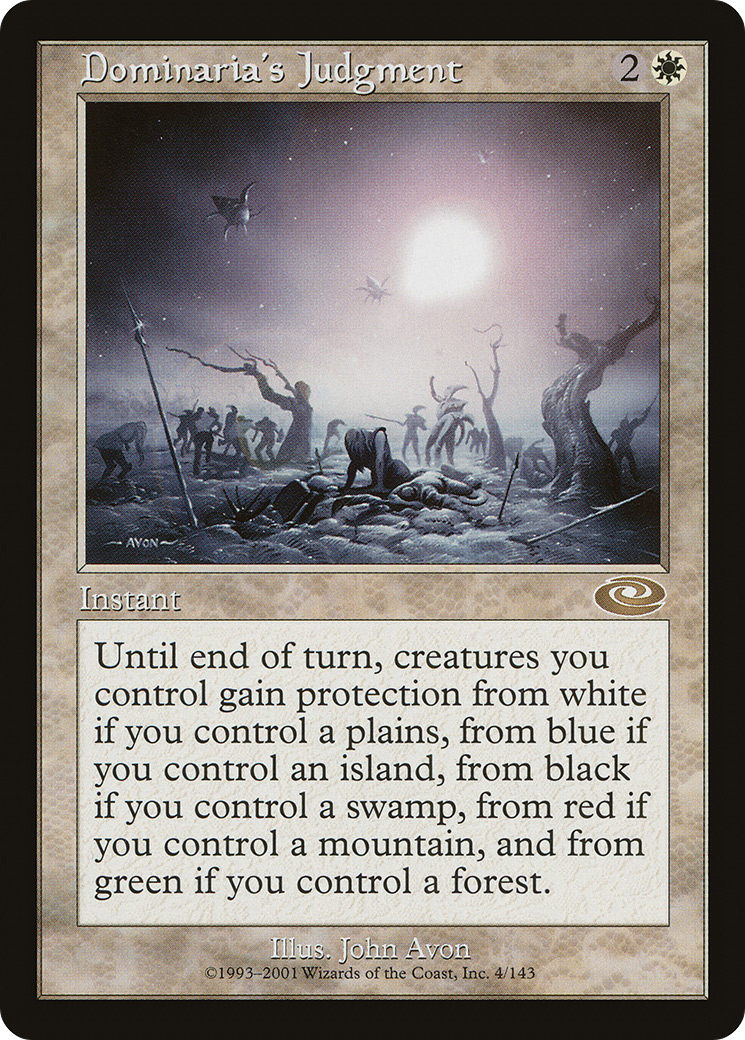 {R} Dominaria's Judgment [Planeshift][PLS 004]