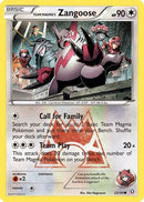 [PKM-C] Team Magma's Zangoose (22/34) [XY: Double Crisis]