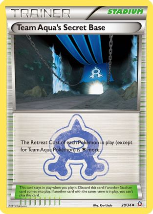 [PKM] Team Aqua's Secret Base (28/34) [XY: Double Crisis]