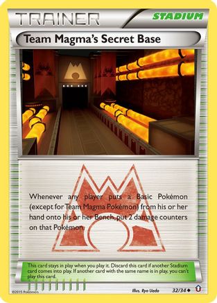 [TR] Team Magma's Secret Base (32/34) [XY: Double Crisis]