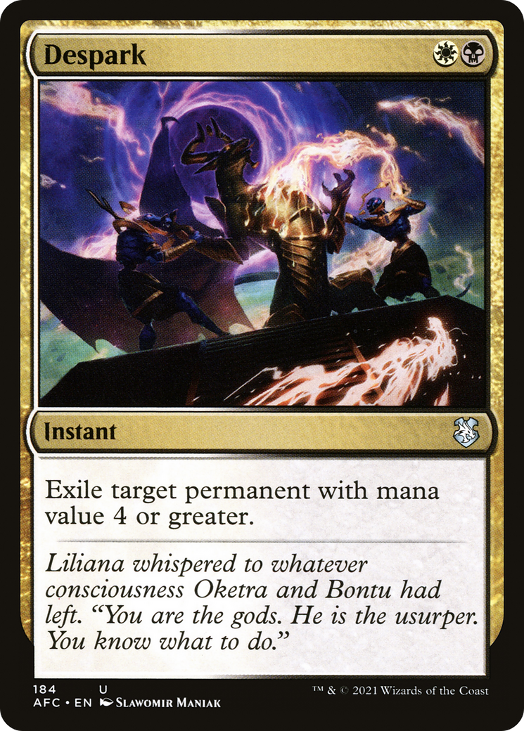 {C} Despark [Dungeons & Dragons: Adventures in the Forgotten Realms Commander][AFC 184]