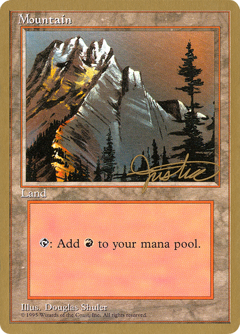 {B}[GB PTC MJ373] Mountain (mj373) (Mark Justice) [Pro Tour Collector Set]