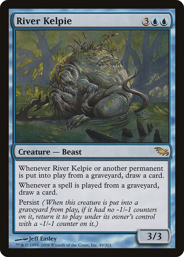 {R} River Kelpie [Shadowmoor][SHM 049] - Misty Mountain Games