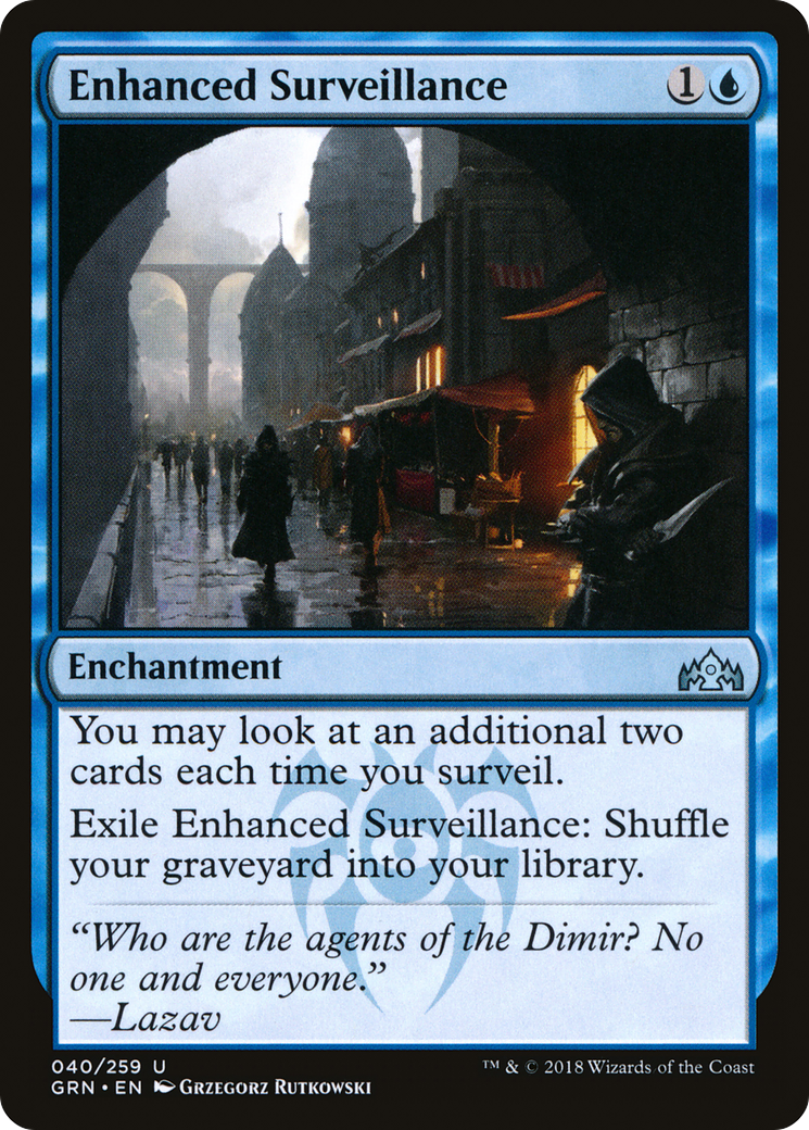 {C} Enhanced Surveillance [Guilds of Ravnica][GRN 040]