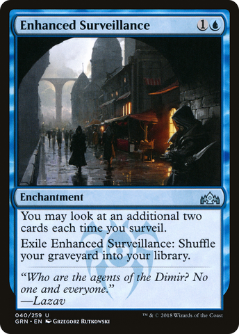 {C} Enhanced Surveillance [Guilds of Ravnica][GRN 040]