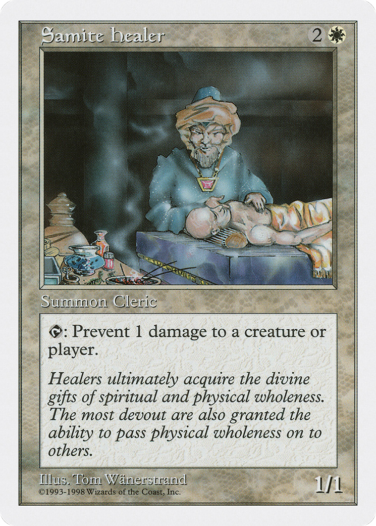 {C} Samite Healer [Anthologies][ATH 014]