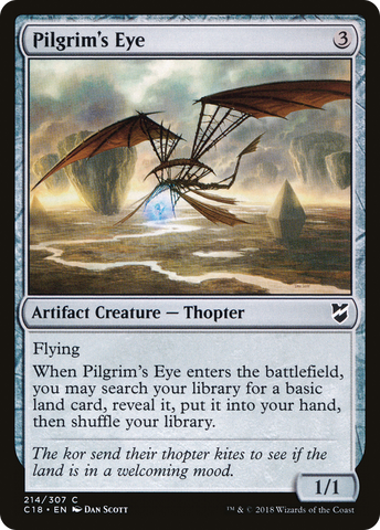 {C} Pilgrim's Eye [Commander 2018][C18 214]