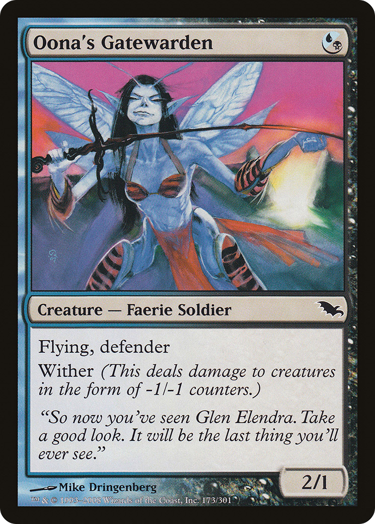 {C} Oona's Gatewarden [Shadowmoor][SHM 173]