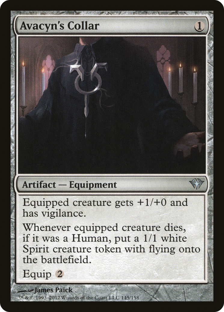 {C} Avacyn's Collar [Dark Ascension][DKA 145]