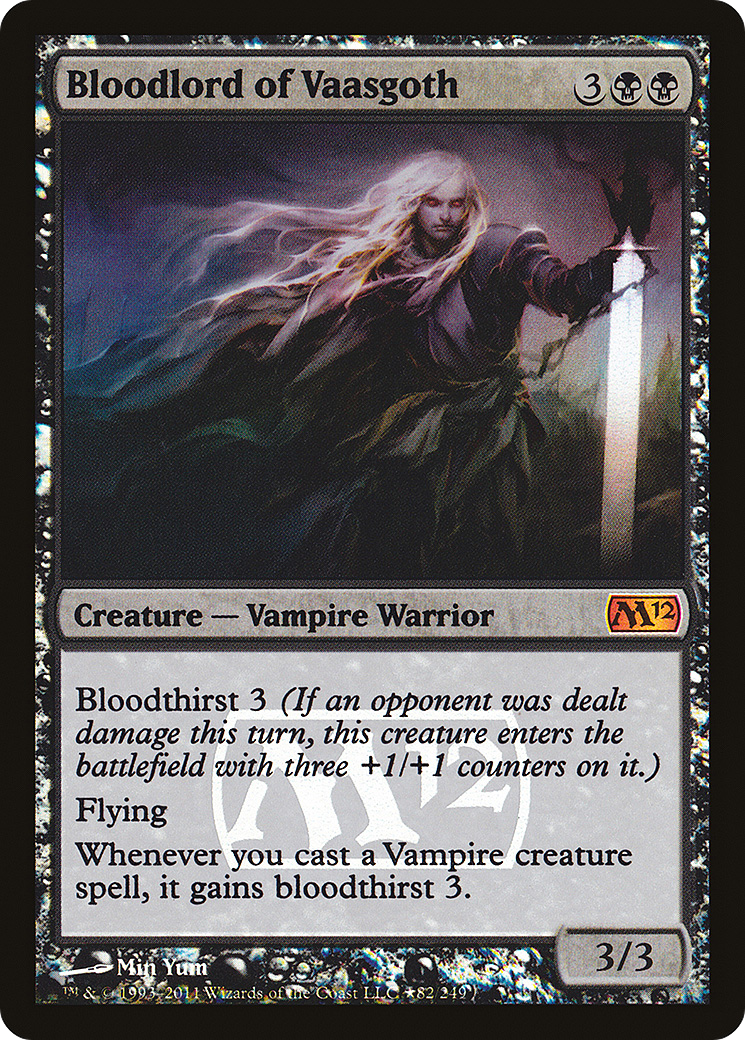 {R} Bloodlord of Vaasgoth [Magic 2012 Prerelease Promos][PR M12 082]