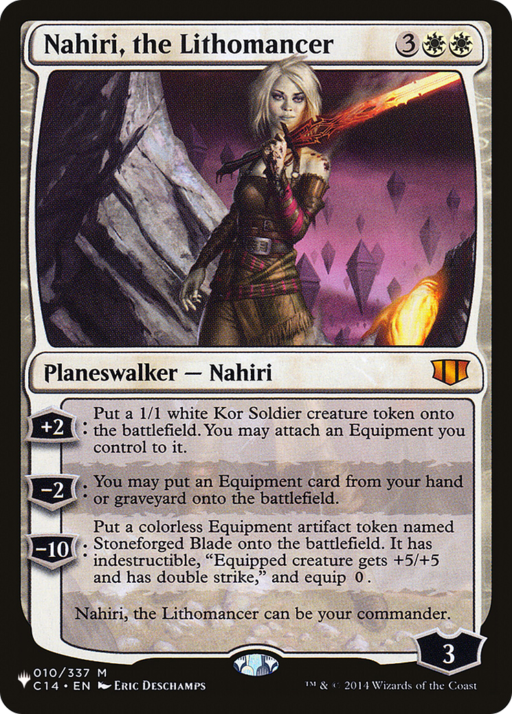 Nahiri, the Lithomancer [LIST 010/337]