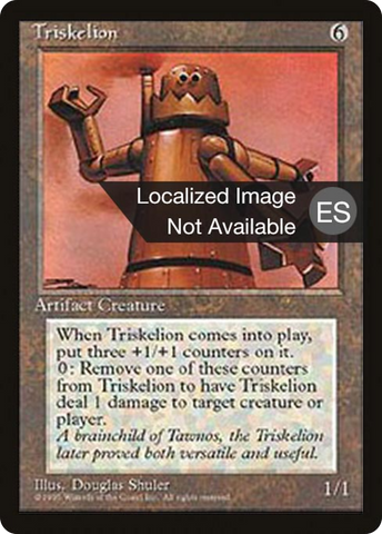 {F} Triskelion [Fourth Edition (Foreign Black Border)][FBB 4ED 354]