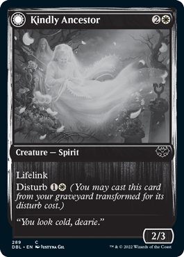 {C} Kindly Ancestor // Ancestor's Embrace [Innistrad: Double Feature][DBL 289]
