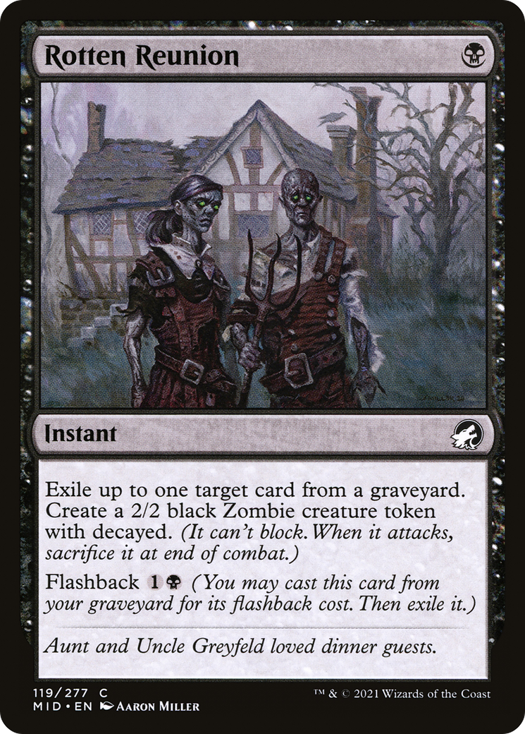 {C} Rotten Reunion [Innistrad: Midnight Hunt][MID 119]