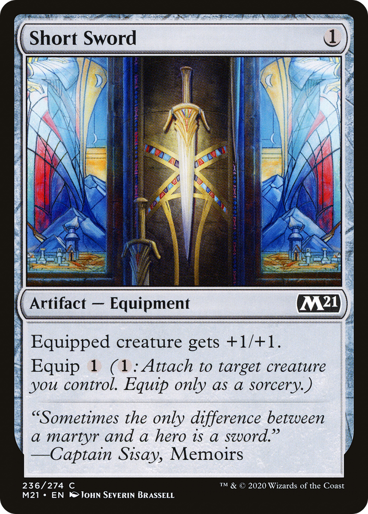 {C} Short Sword [Core Set 2021][M21 236]