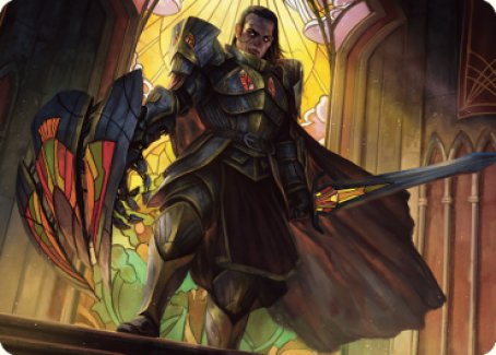 {A} Benalish Sleeper Art Card [Dominaria United Art Series][ADMU 004]