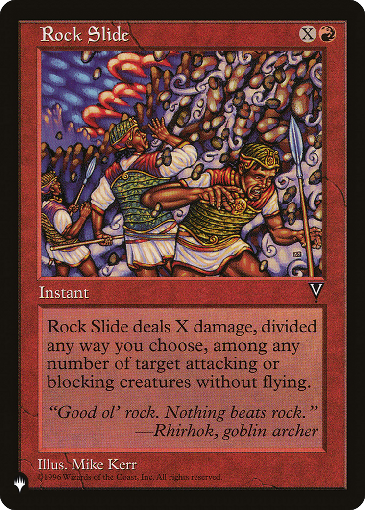 Rock Slide [LIST ]