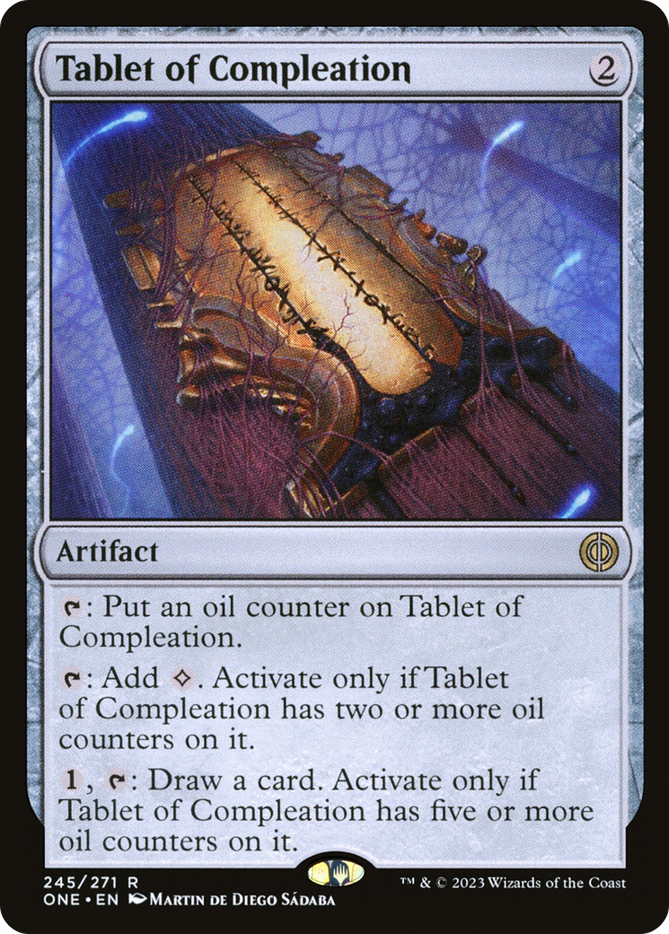 {R} Tablet of Compleation [Phyrexia: All Will Be One][ONE 245]