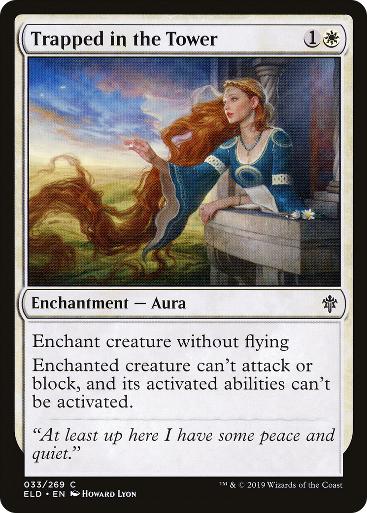 {C} Trapped in the Tower [Throne of Eldraine][ELD 033]