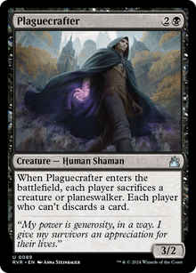 {C} Plaguecrafter [Ravnica Remastered][RVR 089]