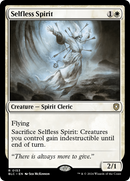 {R} Selfless Spirit [Bloomburrow Commander][BLC 153]