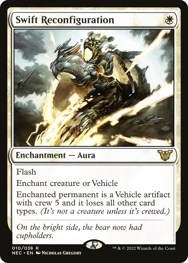 {R} Swift Reconfiguration [Kamigawa: Neon Dynasty Commander][NEC 010]