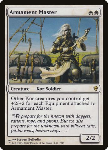 {R} Armament Master [Zendikar][ZEN 001]