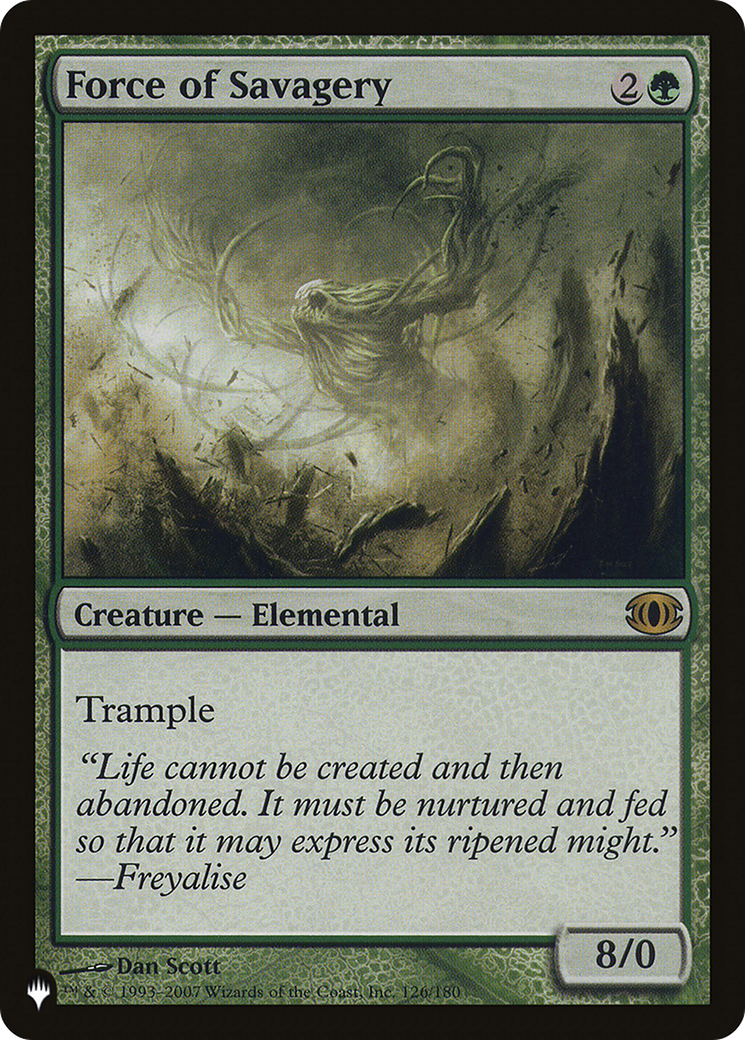 Force of Savagery [LIST 126/180]
