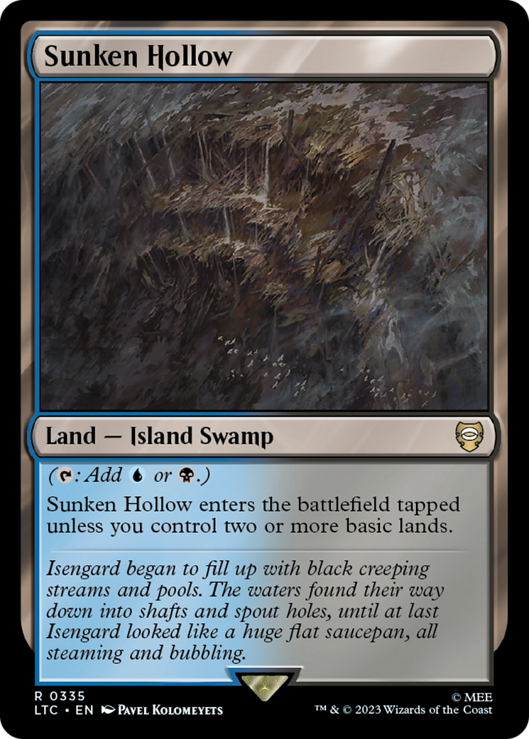 {R} Sunken Hollow [The Lord of the Rings: Tales of Middle-Earth Commander][LTC 335]