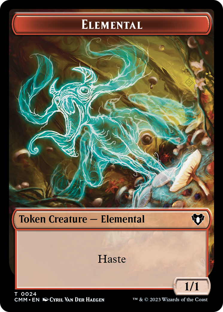 {T} Elemental Token (24) [Commander Masters Tokens][TCMM 024]