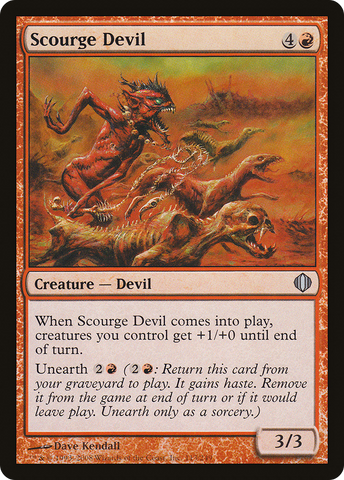 {C} Scourge Devil [Shards of Alara][ALA 113]