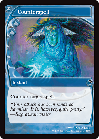 {C} Counterspell (Future Sight) [Mystery Booster 2][MB2 158]