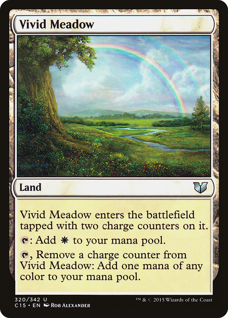 {C} Vivid Meadow [Commander 2015][C15 320]
