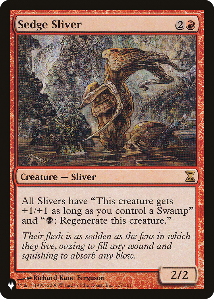 Sedge Sliver [LIST 177/301]