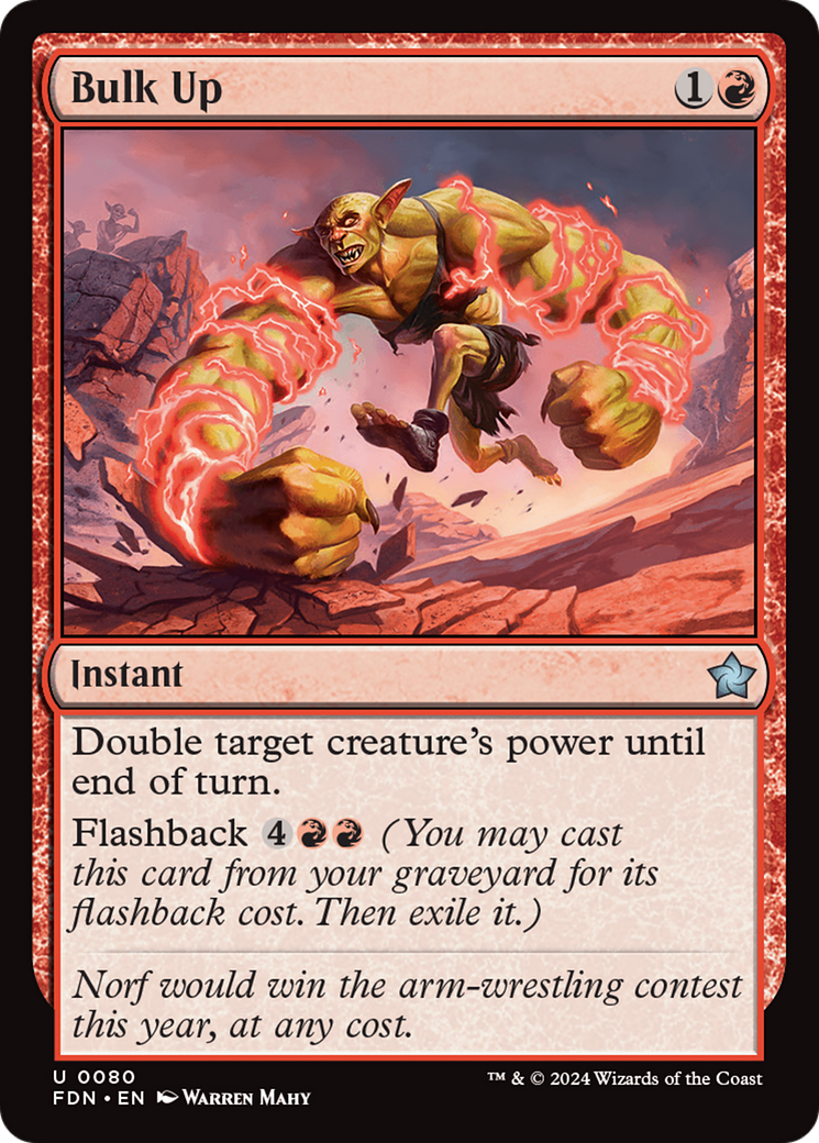 {@C} Bulk Up [Foundations][FDN 080]