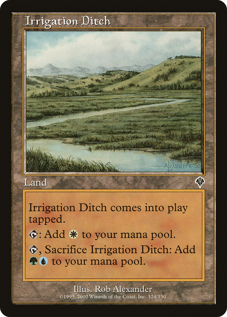 {C} Irrigation Ditch [Invasion][INV 324]