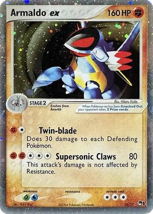[PKM] Armaldo ex (16/17) (Holo) [POP Series 1]