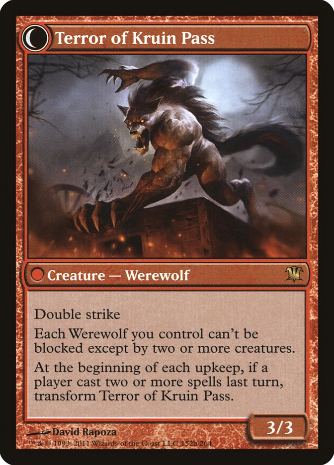 {R} Kruin Outlaw // Terror of Kruin Pass [Innistrad][ISD 152] - Misty Mountain Games