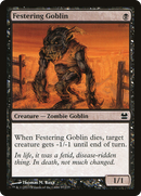 {C} Festering Goblin [Modern Masters][MMA 087]