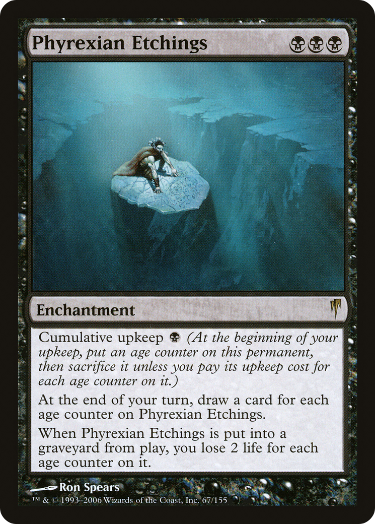 {R} Phyrexian Etchings [Coldsnap][CSP 067]