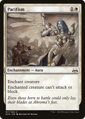 {C} Pacifism (Divine vs. Demonic) [Duel Decks Anthology][DVD 017]
