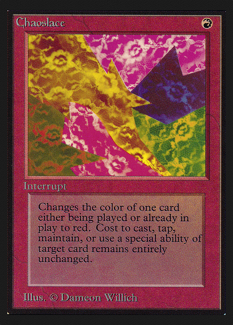 {R} Chaoslace [CollectorsÃ¢Â€Â™ Edition][GB CED 140]
