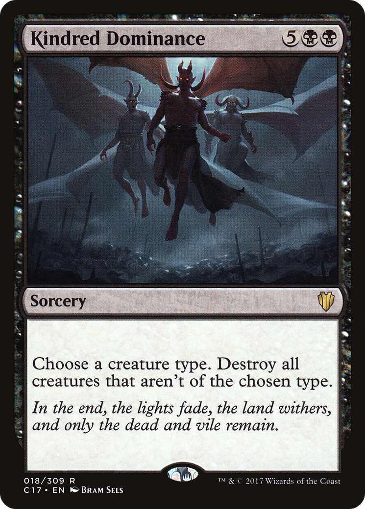 {R} Kindred Dominance [Commander 2017][C17 018]