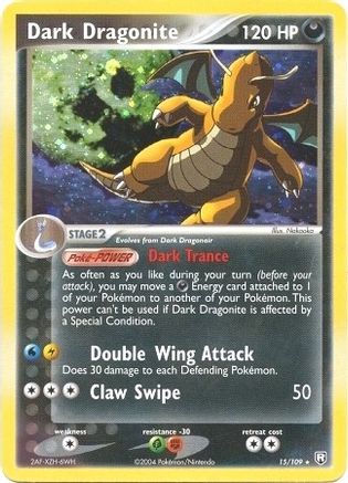 [PKM] Dark Dragonite (15/109) (Theme Deck Exclusive) [EX: Team Rocket Returns]