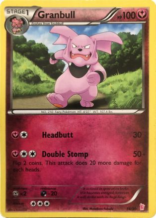 [PKM] Granbull (14/30) [XY: Trainer Kit - Sylveon]