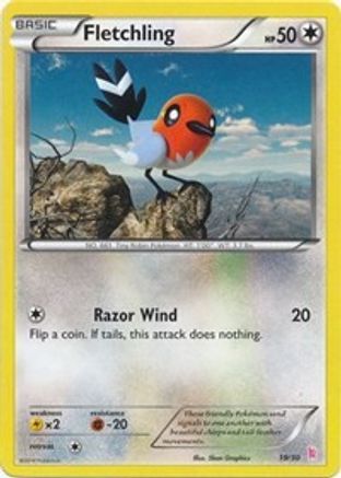 [PKM-R] Fletchling (19/30) [XY: Trainer Kit - Sylveon]