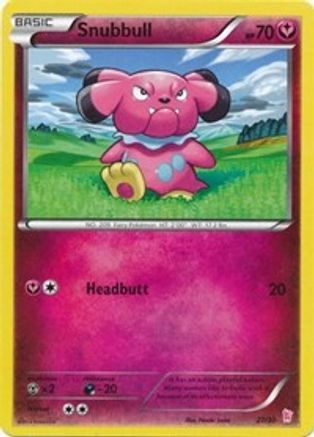 [PKM] Snubbull (27/30) [XY: Trainer Kit - Sylveon]