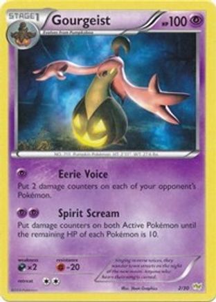 [PKM] Gourgeist (2/30) [XY: Trainer Kit - Noivern]