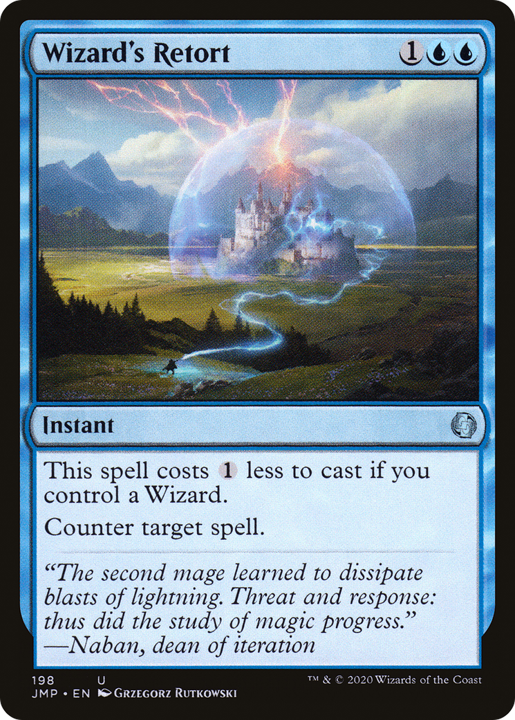 {C} Wizard's Retort [Jumpstart][JMP 198]